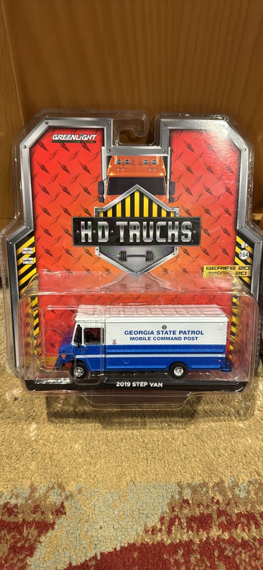 Greenlight Collectibles HD Trucks Georgia State Patrol Command Post Step Van 1:64 diecast $10