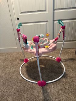 Baby Jumper Activity Center Pink