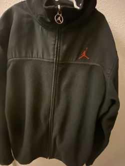 Jordan Black fleece jacket