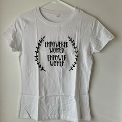 Empowered Women Shirt, Medium 