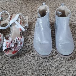 Girls Shoes Sizes 1, 2, & 3