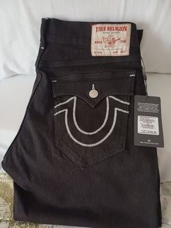 True Religion men's jeans Geno ladder stitch slim size 34w