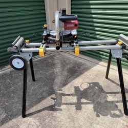 MITTER SAW WITH PORTABLE STAND