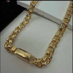 Chino link necklace and bracelet