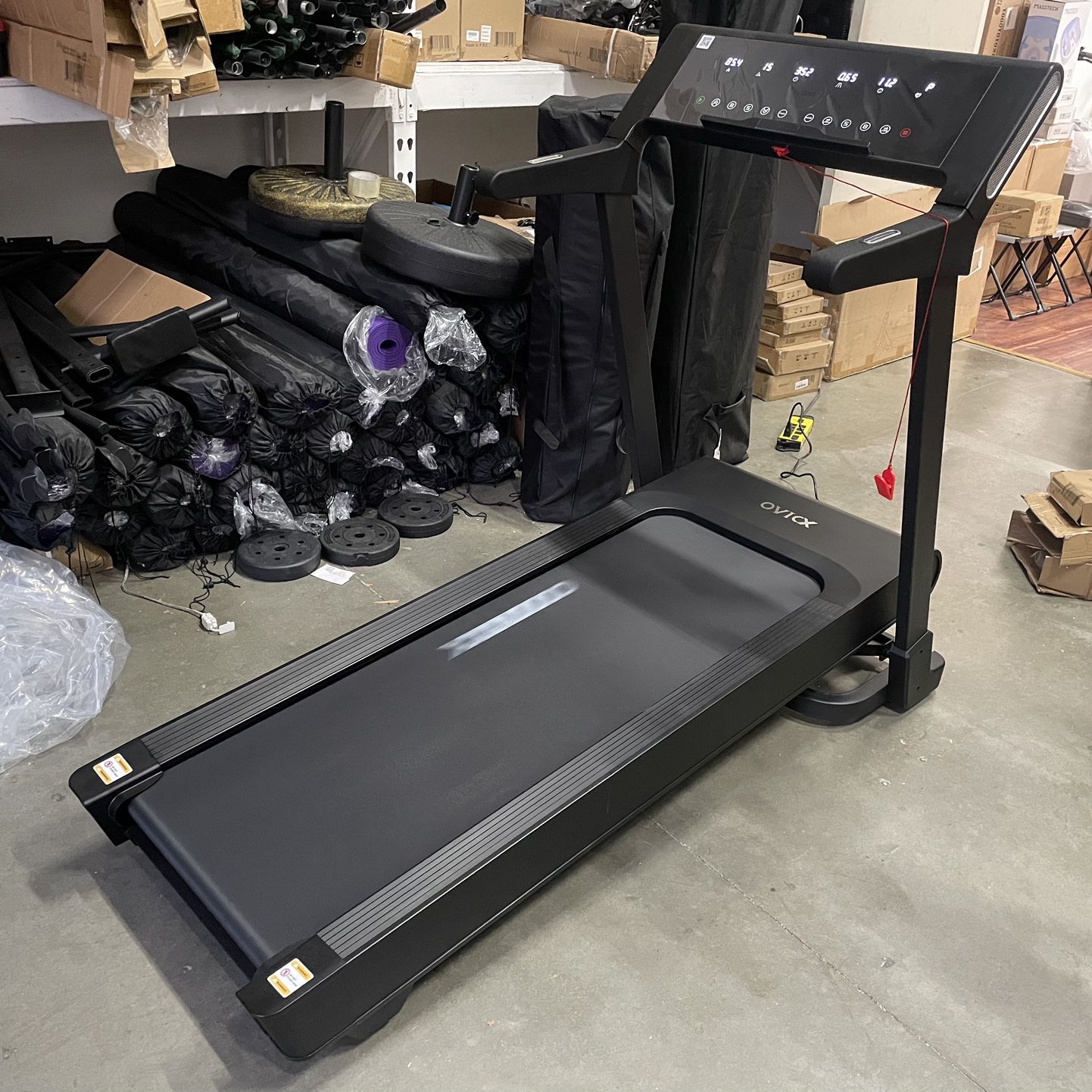 Brand New OVICX Q5 Treadmill A Runner's Dream Designed especially for Home Use.