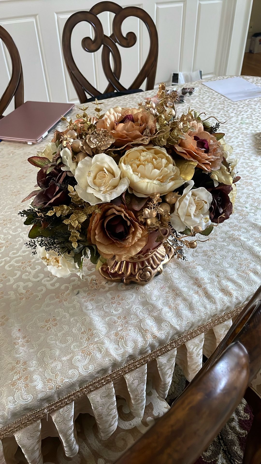 Brand new bouquet of fake flowers