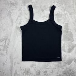 TNA Aritzia black basic casual staple piece tank size large