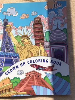 New adult coloring book