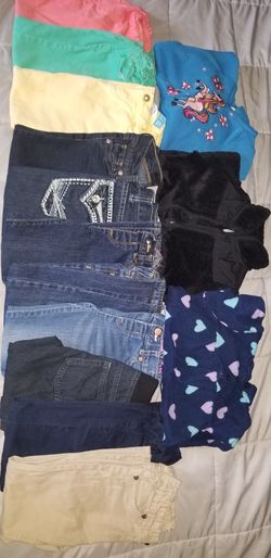 5T girls winter lot(17 piece clothing), 3 pair shoes