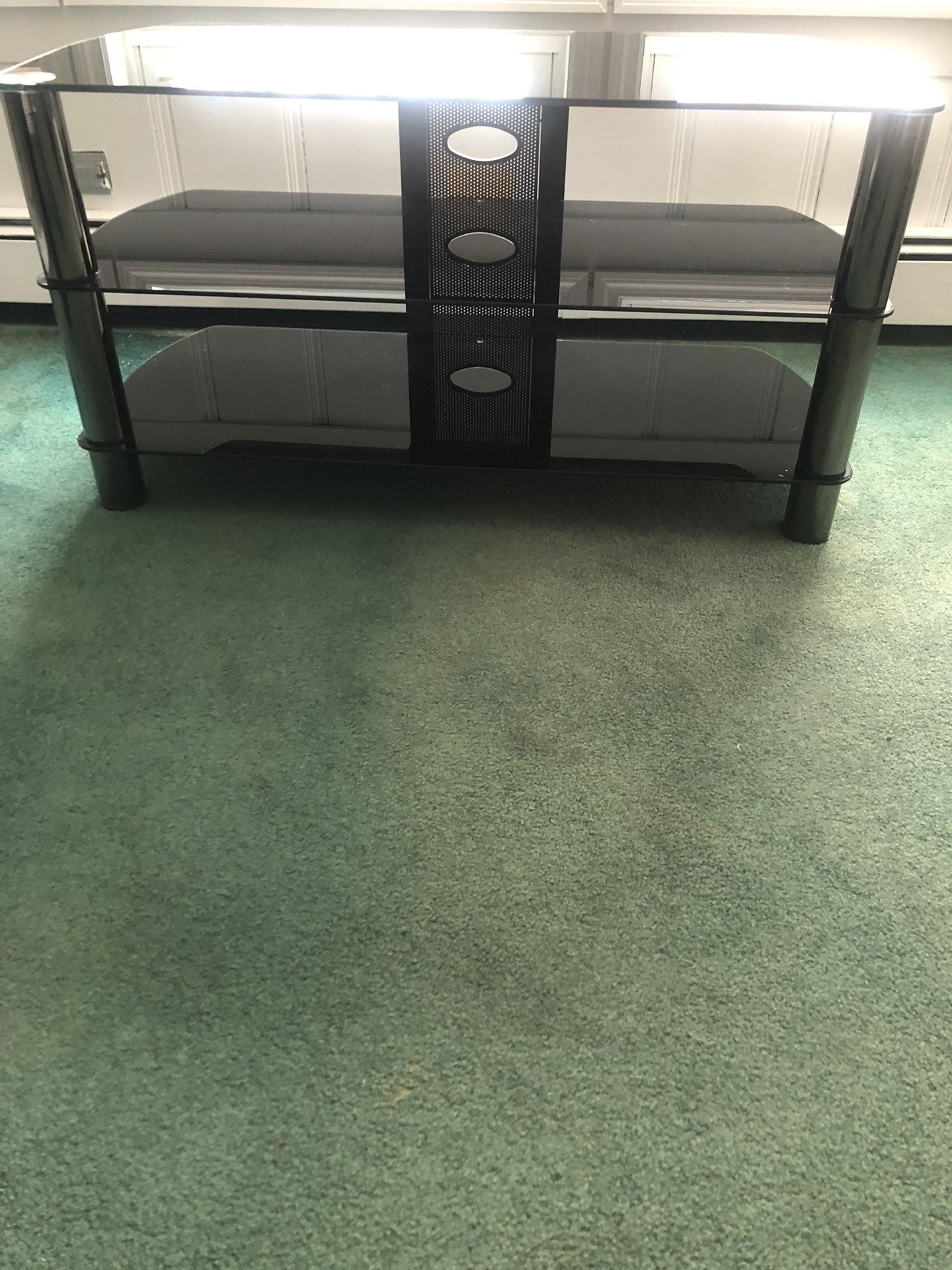 Tv Stand Glass Console