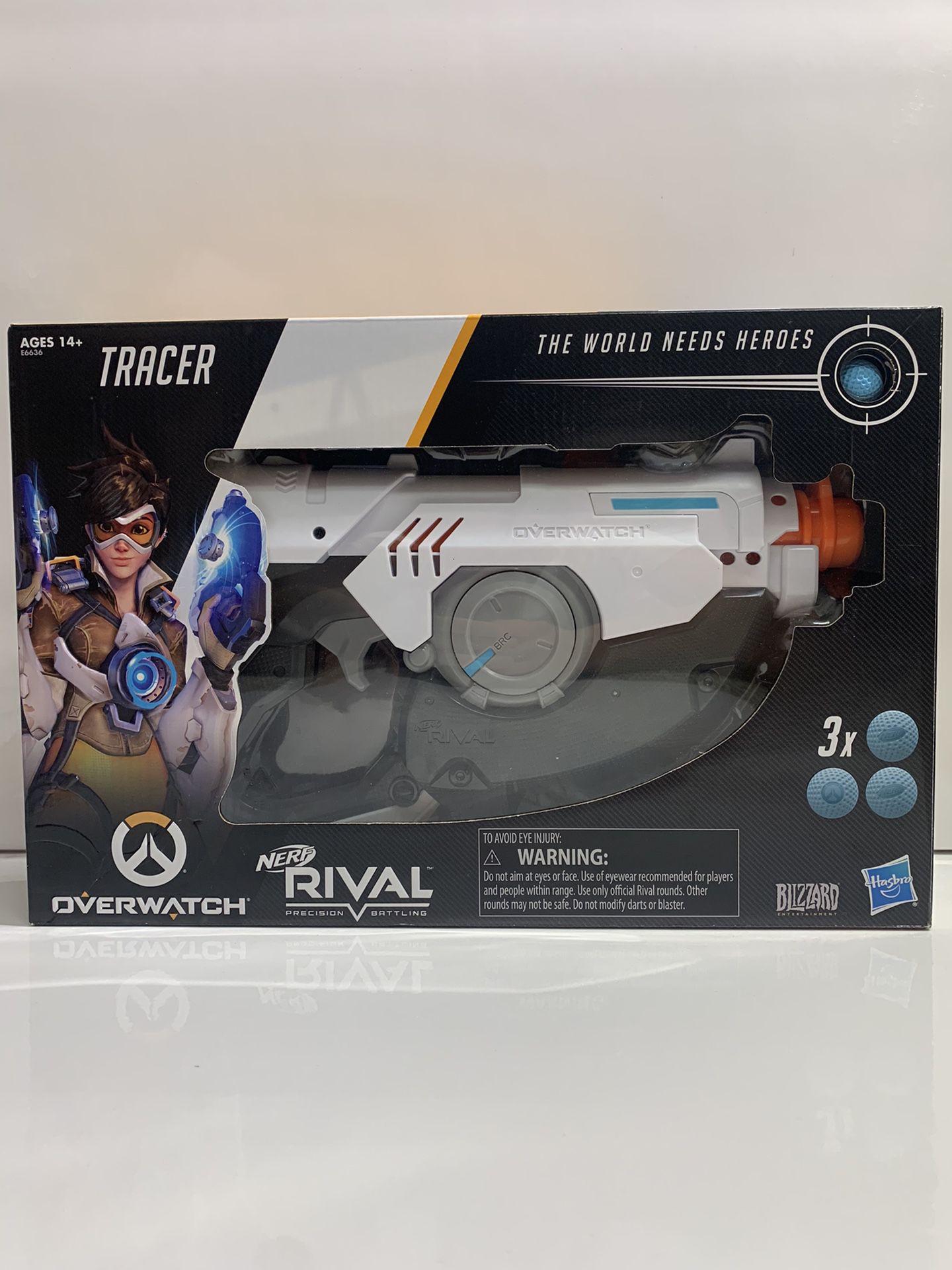 🆕 NERF Rival Blizzard Overwatch Tracer Blaster Gun Precision Battling Cosplay