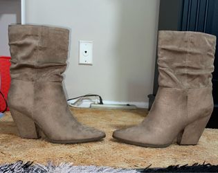 Suede Boots