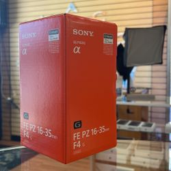 Sony FE PZ 16-35mm F4 G 