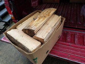 Boxes of dry-seasoned firewood (Ask about delivery)