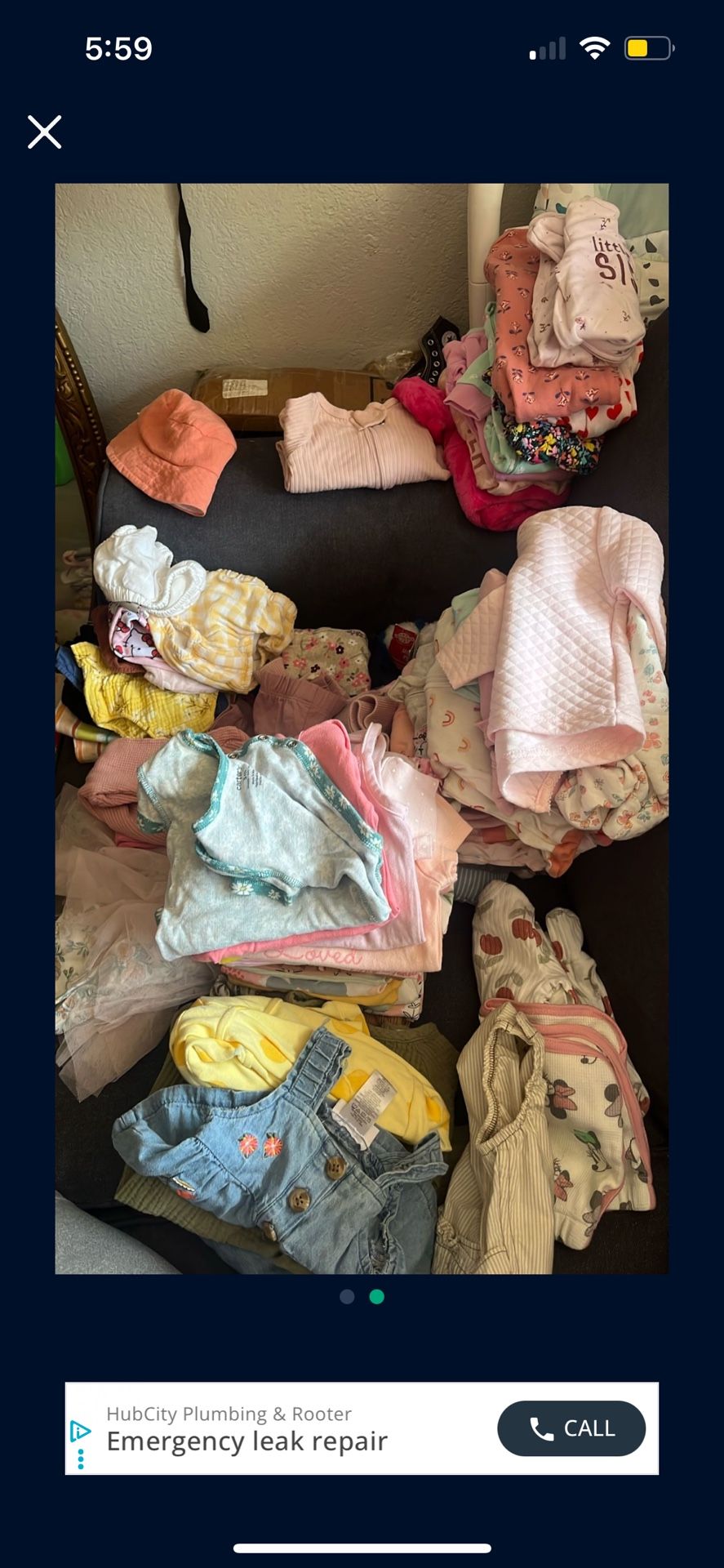 Baby Girl Clothes NB 3MO 6MO 9MO