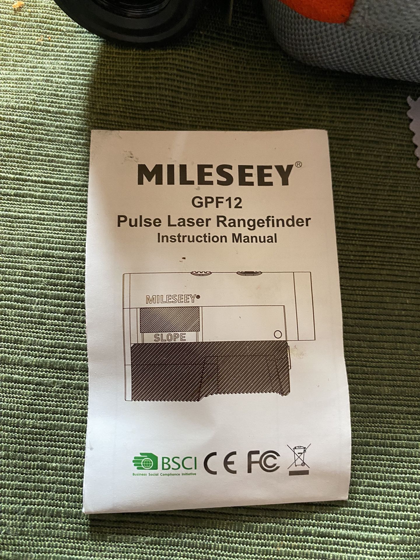 GPF12 Mileseey Laser Distance Meter Hunting with Slope Golf