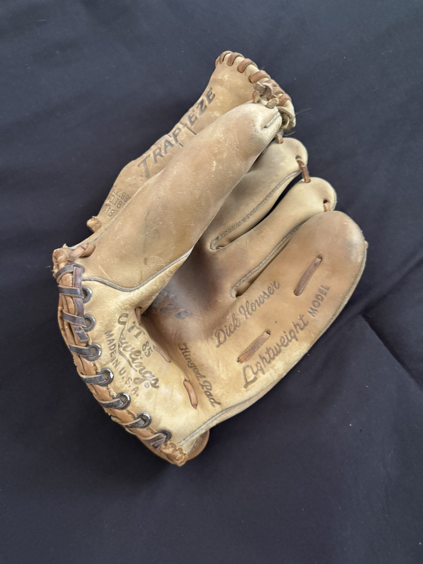 Old School Vintage Rawlings Baseball Glove $15