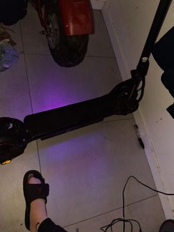 Back wheel scooter