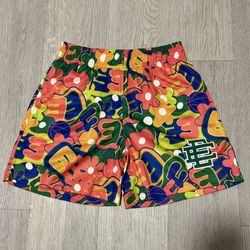 Eric Emanuel EE Hawaiian Neon Shorts