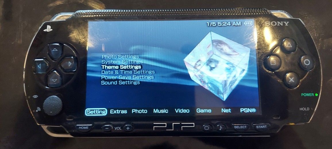 PSP HANDHELD PORTABLE 128GB 175 PSP GAMES