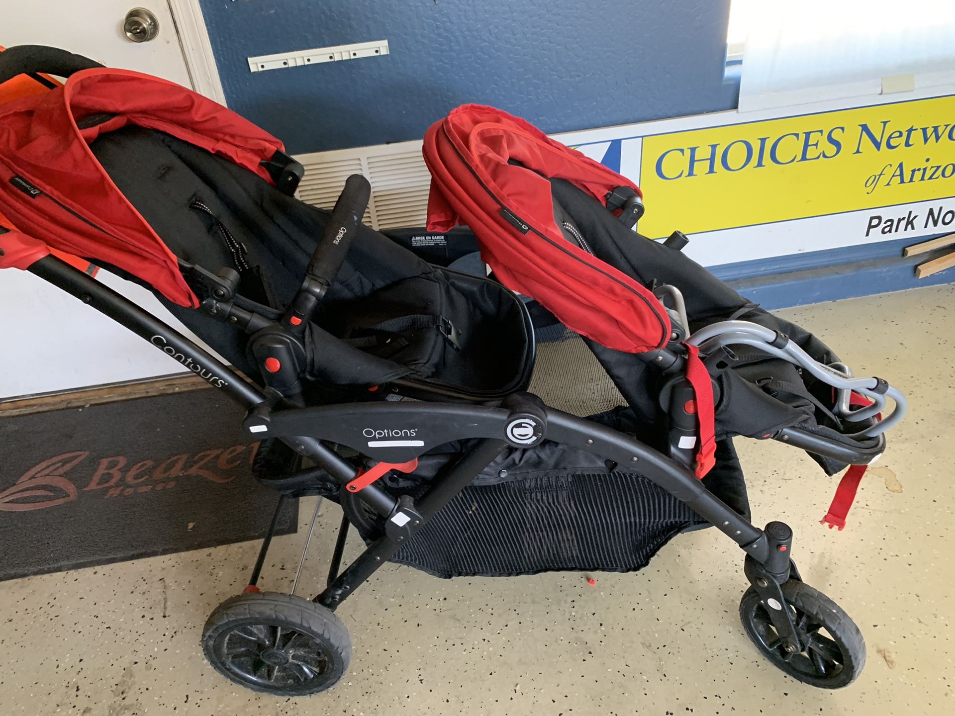 Contours Double Stroller