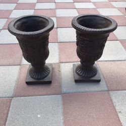 New Flower Pots Made Out Cement Perfect Gift For Any Occasion 