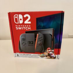 Nintendo Switch 2 With Mario Kart World Game Bundle