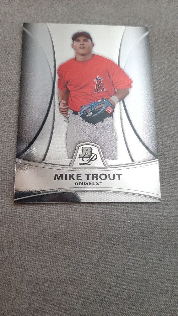 Mike Trout Baseball Card