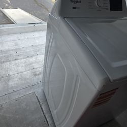 We only used the washing machine twice.