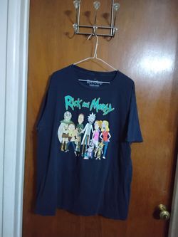 Rick and Morty Graphic T-Shirt. Size large