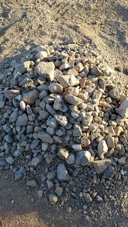 Gravel rock