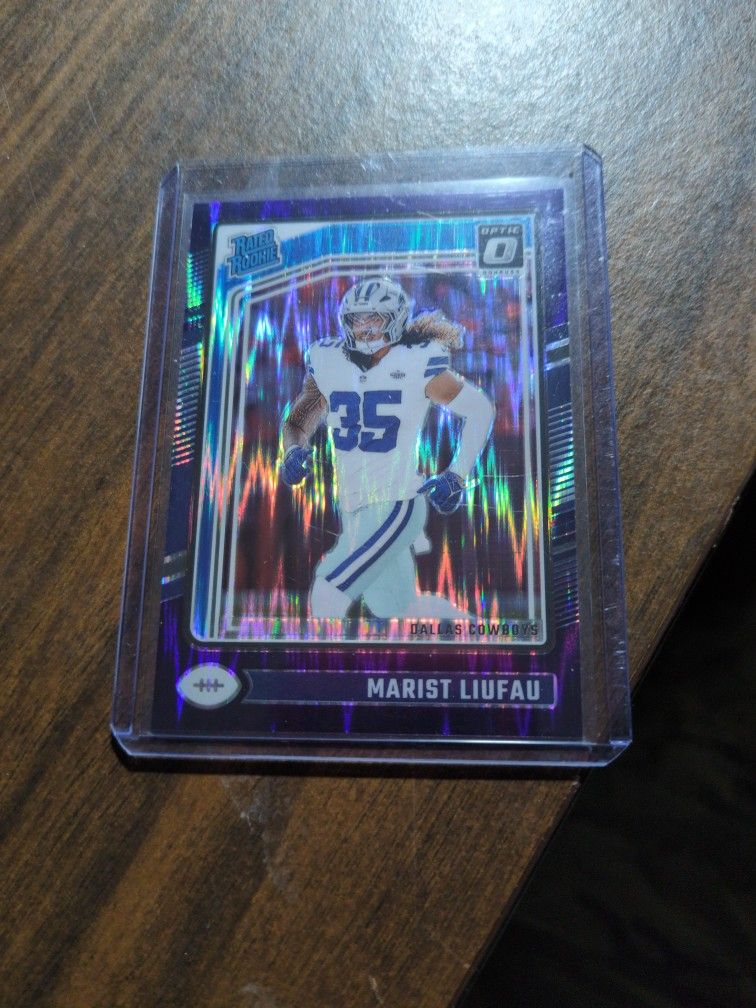 MARIST LIUFAU FOOTBALL CARD.