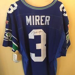 Seattle Seahawks #3 authentic jersey