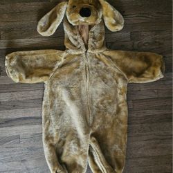 HOLLOWEEN  INFANT  06/ 12 MONTHS SOFT PLUSH FURRY BROWN DOG COSTUME  