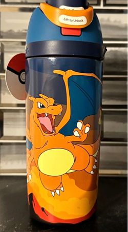Target X Owala Pokemon Charizard FreeSip 16oz Water Bottle Bling the Heat NEW