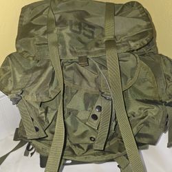 Amertex Field Pack Combat Nylon Backpack Aluminum Frame 