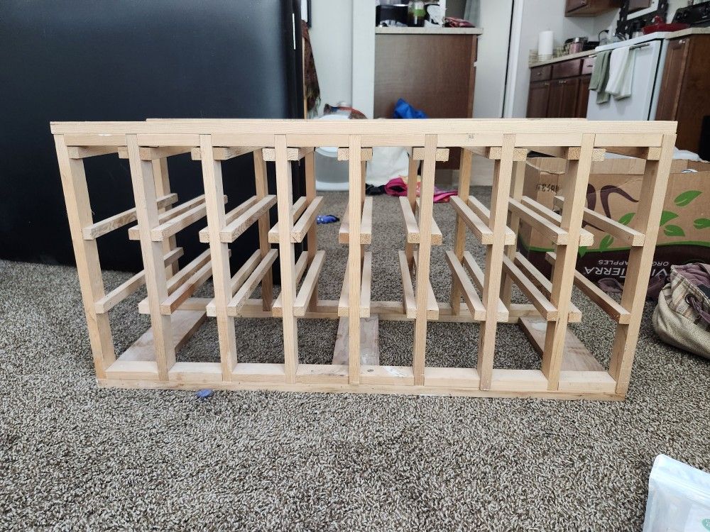 Wood Wine Rack