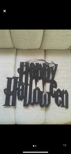 happy Halloween hanging decorations $6 Condition: new