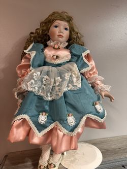 William Tung Collection CATHY Porcelain Doll 25"
