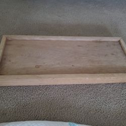 Sold Wood Shelf 18in L X6-7in W