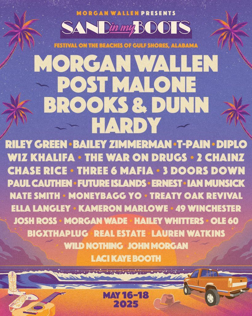 Sand In My Boots tickets