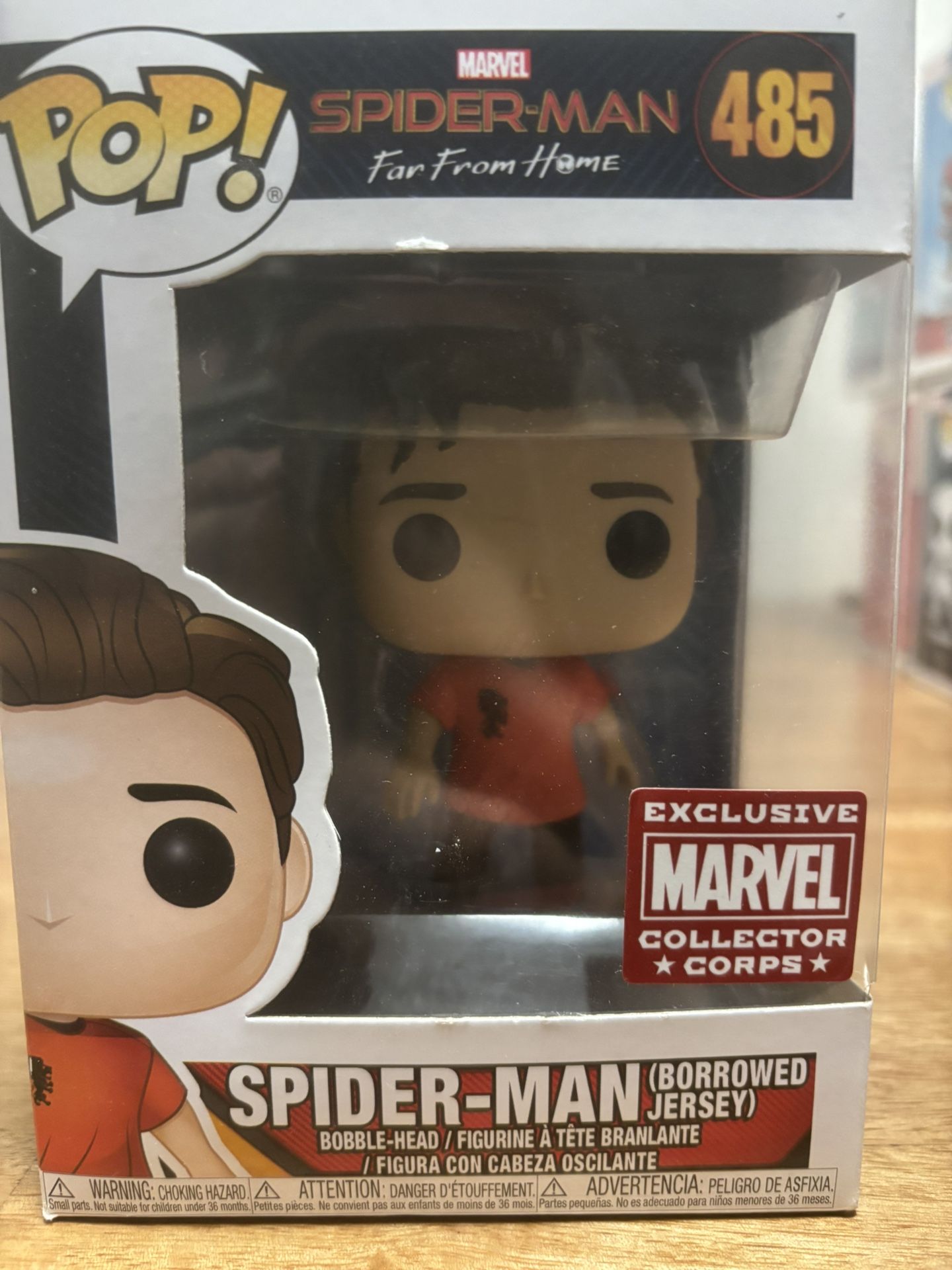 Spider-Man (borrowed Jersey) Funko