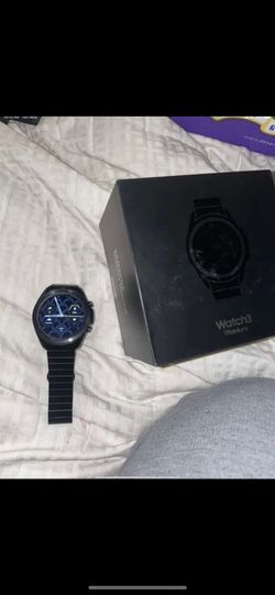 Samsung Galaxy Watch3 45mm Titanium Case with Stainless Steel Band Smartwatch...