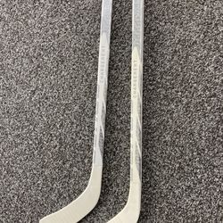 Junior Bauer Plastic Hockey Sticks 1Left/1Right/EACH