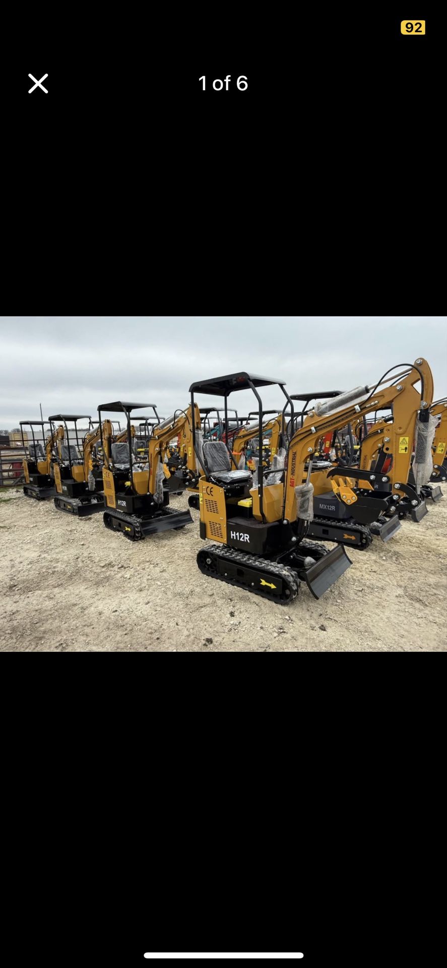 2024 Gasoline Tracked Excavator