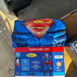 DC Superman Toddlers 2T Rubies Costume