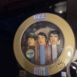 Elvis 3 Piece Pez Dispenser And Puzzle