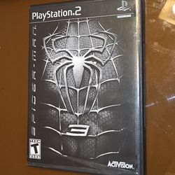 Spider-Man 3 Playstation 2 PS2 Game Tested Working
 No Manual