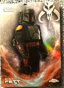 2025 Topps Chrome Star Wars Boba Fett Refactor