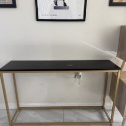 Modern Black – Entryway Table